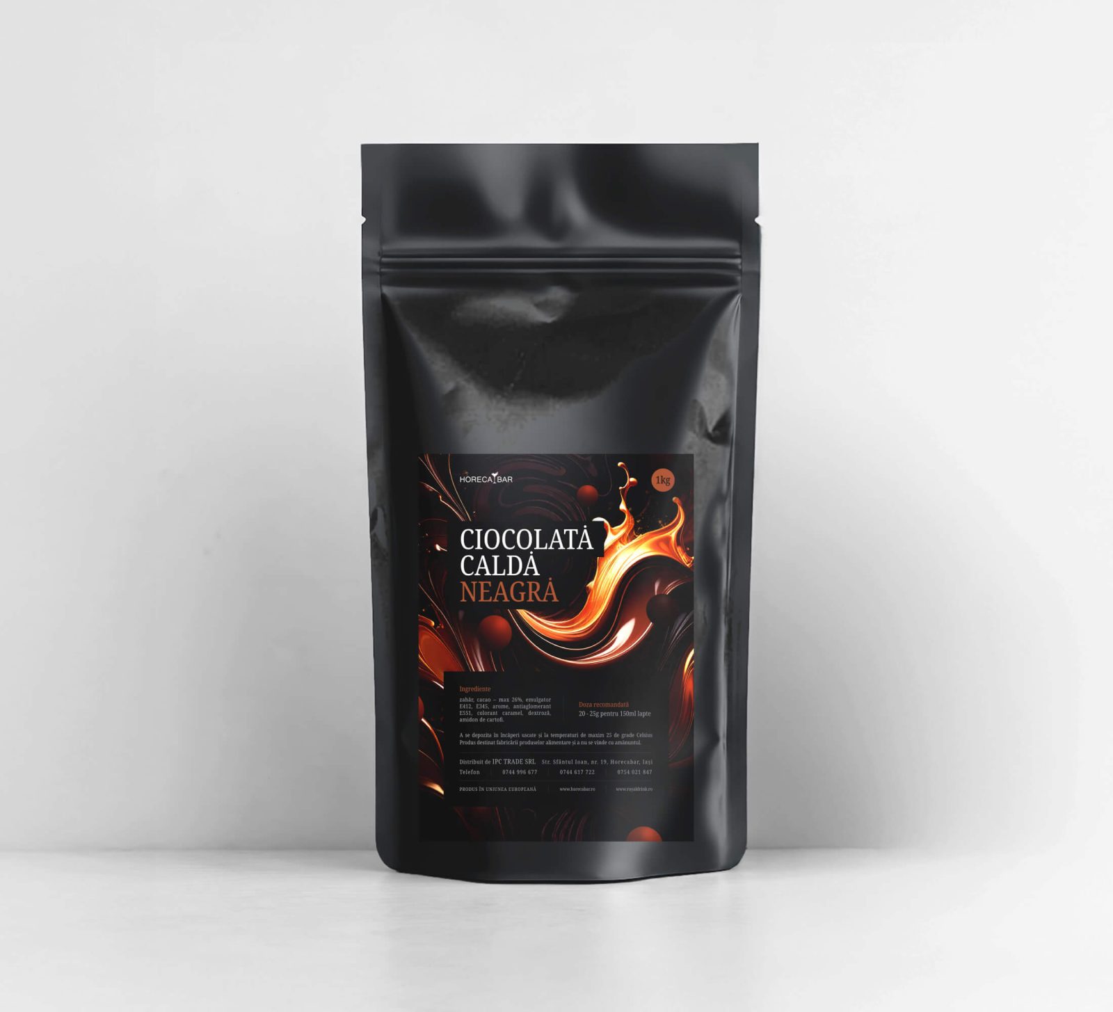 Ciocolată Caldă Neagră Passion - 1 kg