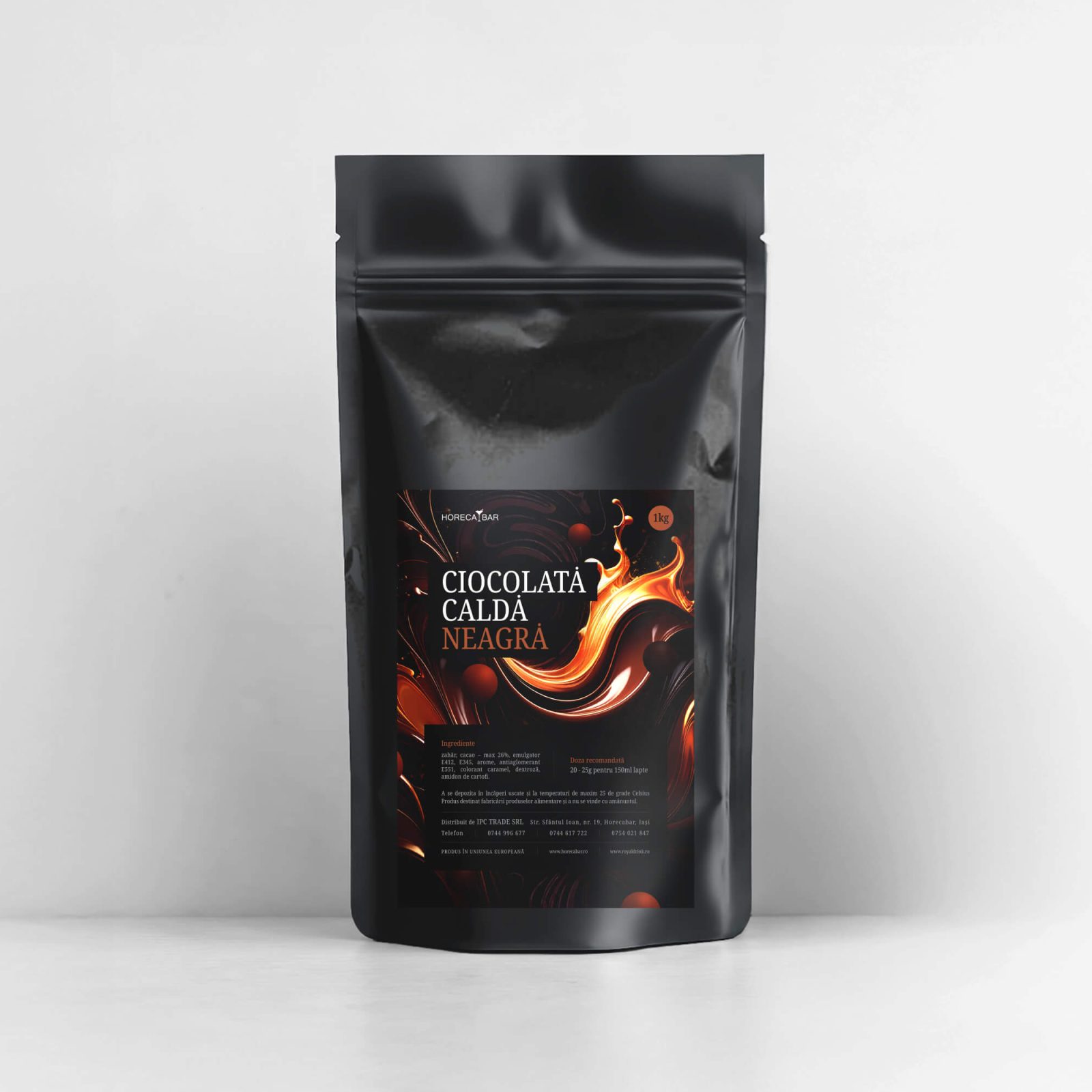 Ciocolată Caldă Neagră Passion - 1 kg