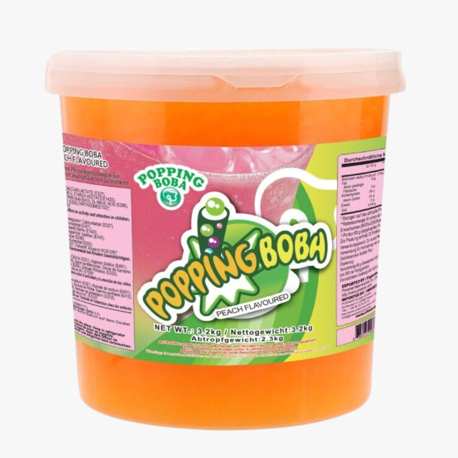 Bubble Tea Piersică - 3.2 kg