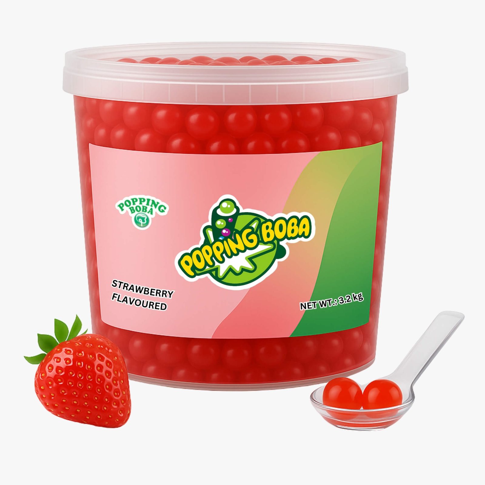Bubble Tea Căpșuni - 3.2 kg
