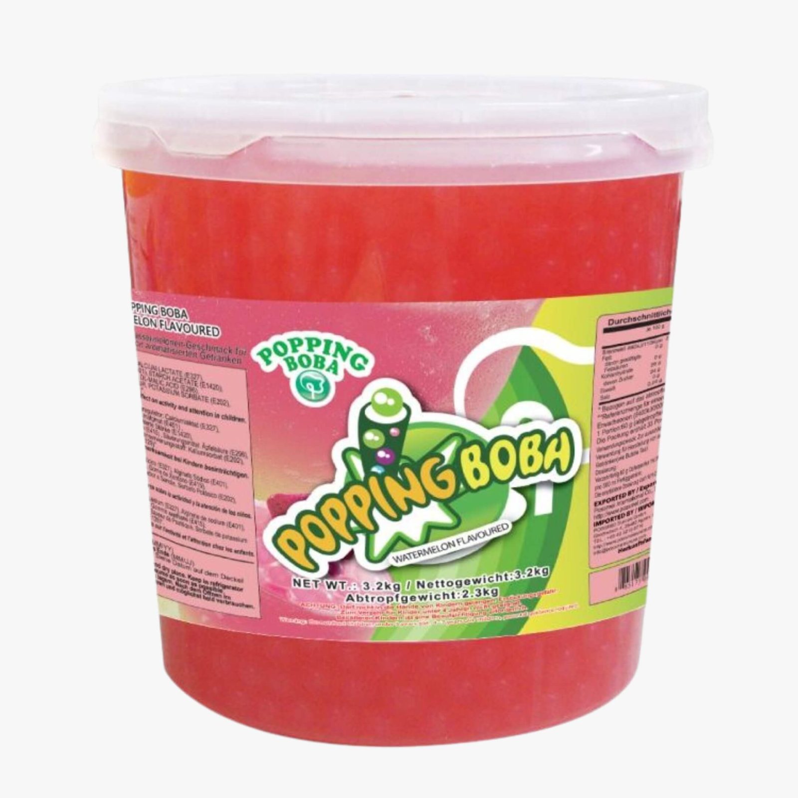 Bubble Tea Pepene Roșu - 3.2 kg