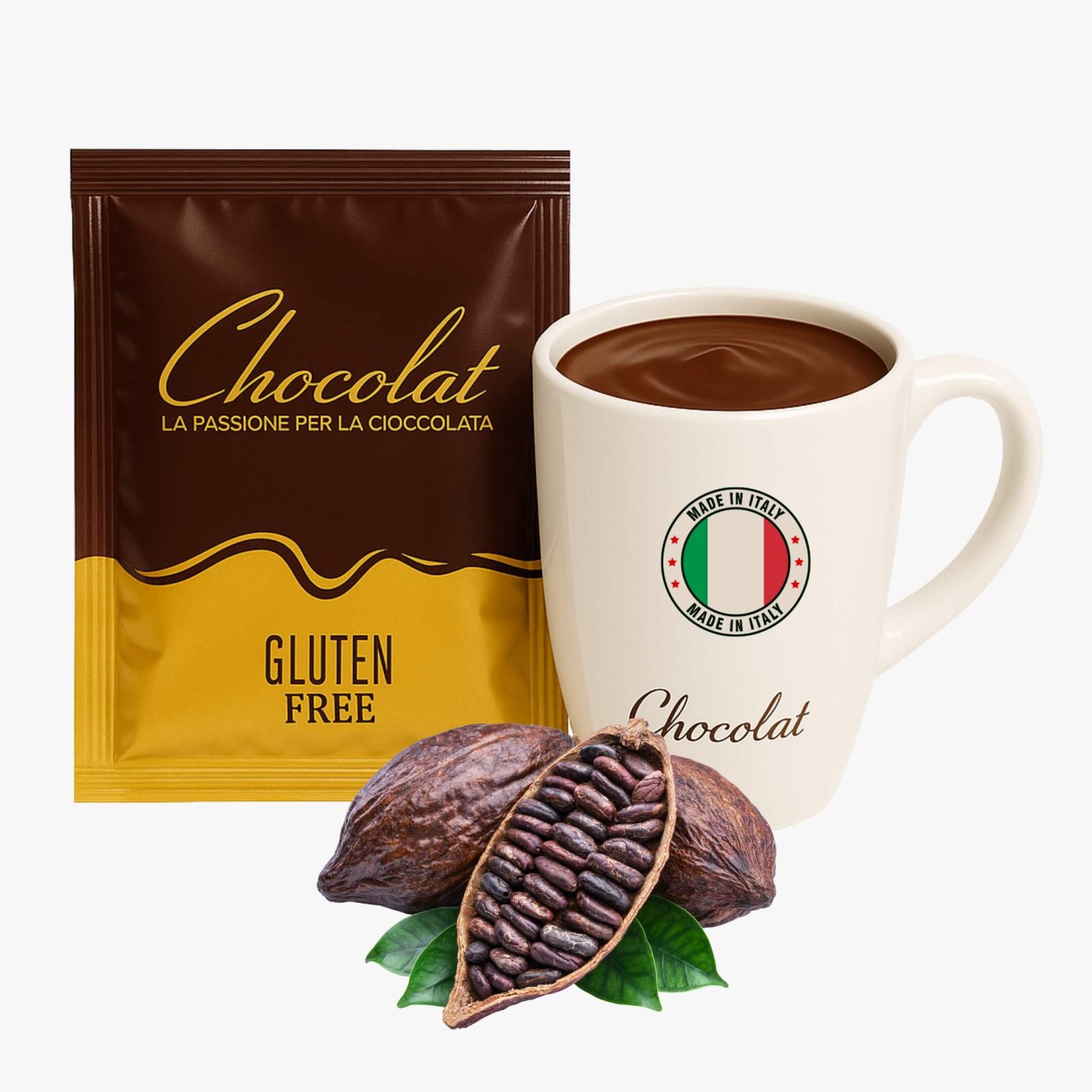 Ciocolată Caldă Fondente Chocolat - cutie 36 plicuri