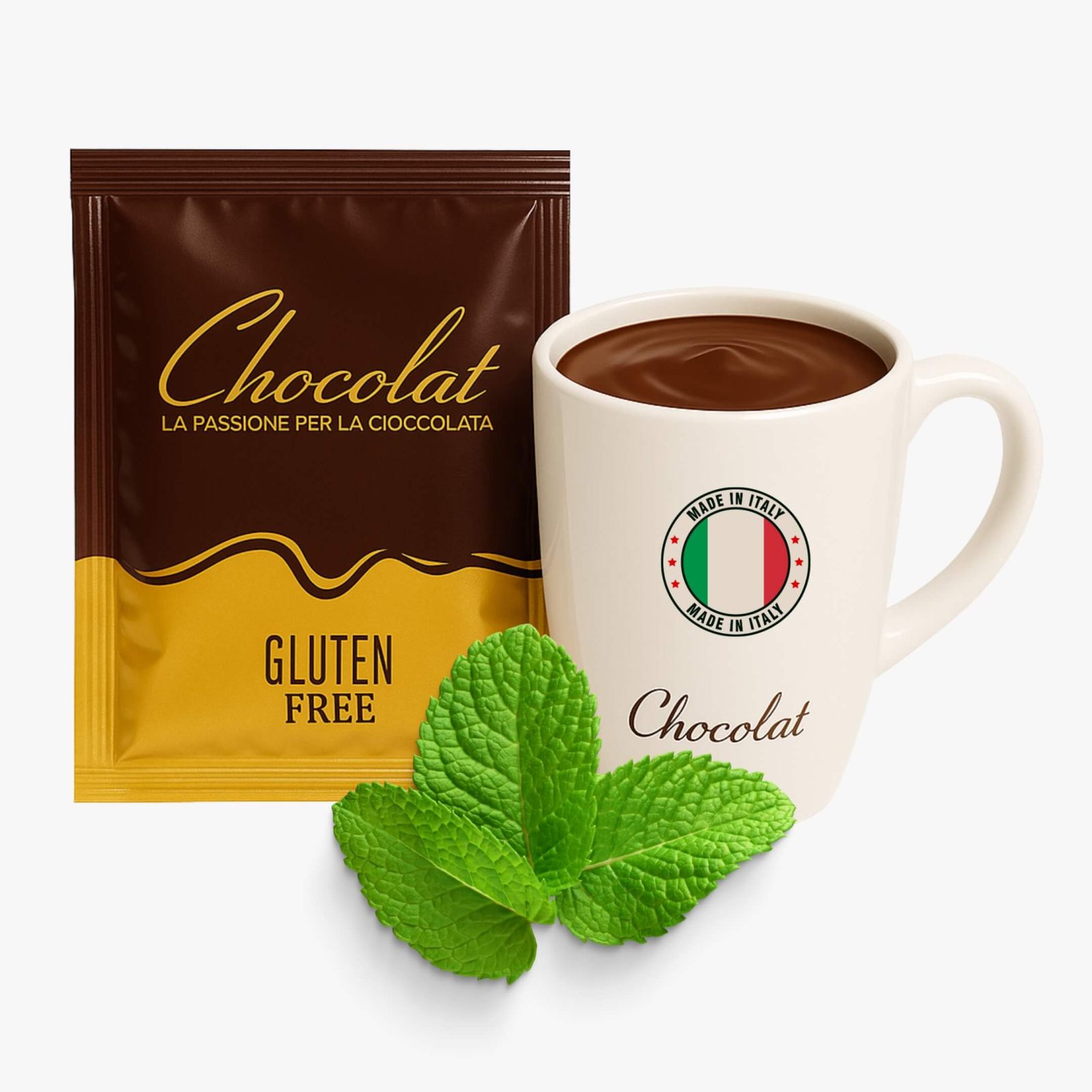 Ciocolată Caldă Mentă Chocolat - cutie 36 plicuri