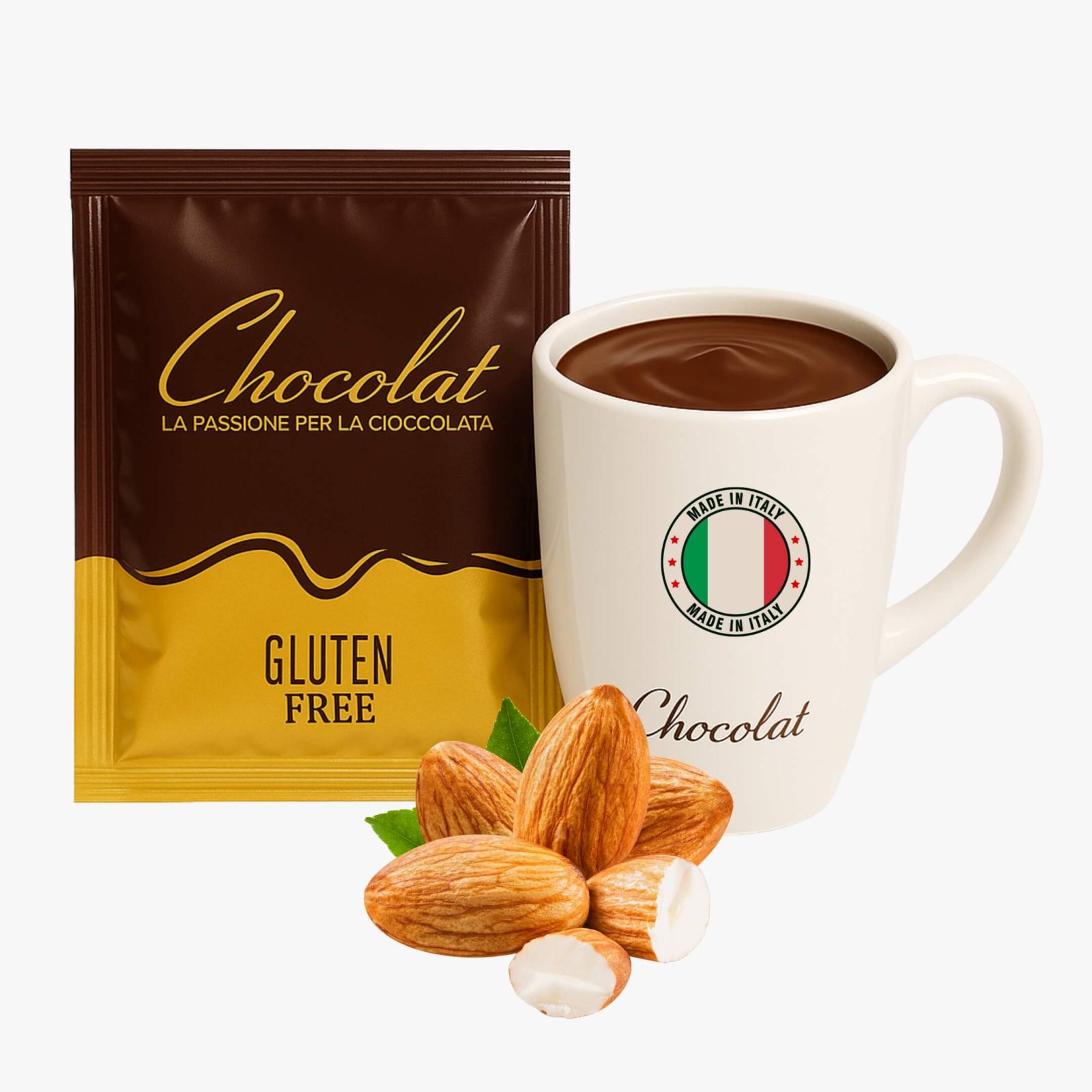 Ciocolată Caldă Migdale Chocolat - cutie 36 plicuri