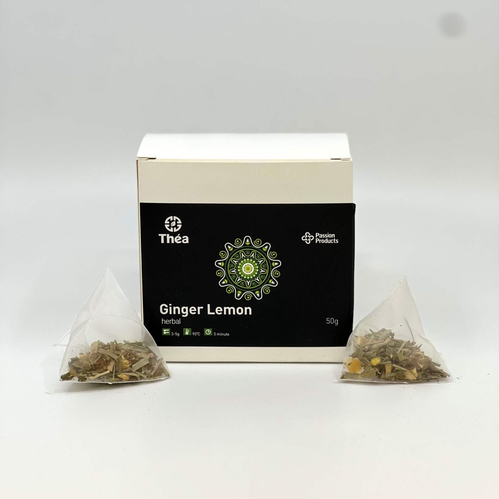 Ceai Ginger Lemon (ghimbir și lămâie) Thea - 20 piramide