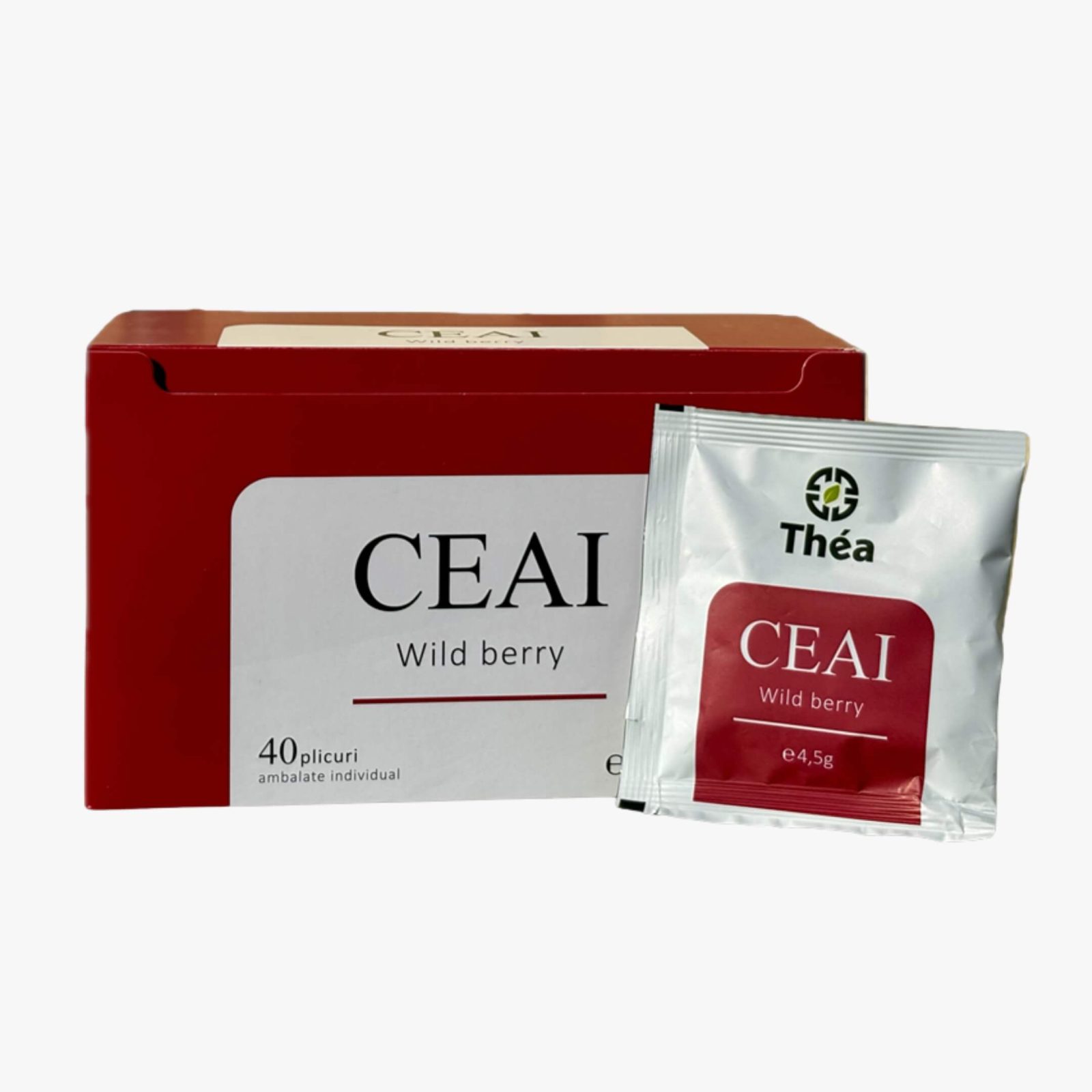 Ceai Wild Berry (fructe de pădure) Thea - 40 plicuri