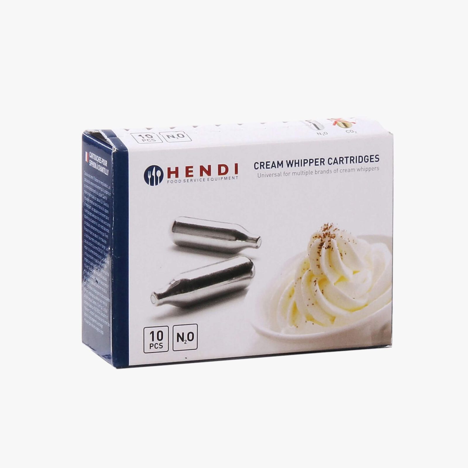 Rezerve N2O pentru Frișcă (Sifon Frișcă) - Cutie 10 Bucăți Hendi
